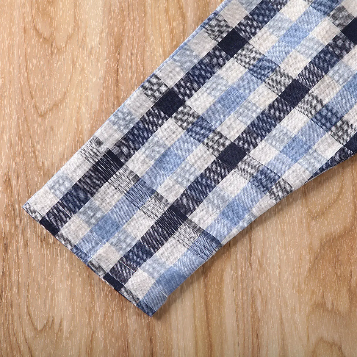 Новый комплект из 2 предметов для маленьких девочек топы с оборками клетчатые