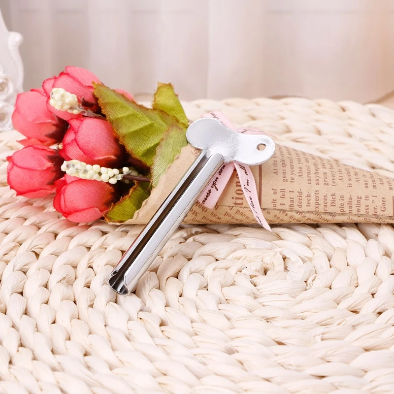 

Stainless Iron Metal Tube Toothpaste Hair Color Dye Cosmetic Oil Paint Squeezer