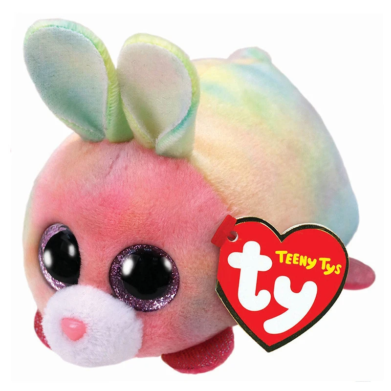 Ty Beanie Bunny блестящие большие глаза милый кролик серия Кролик плюшевая игрушка