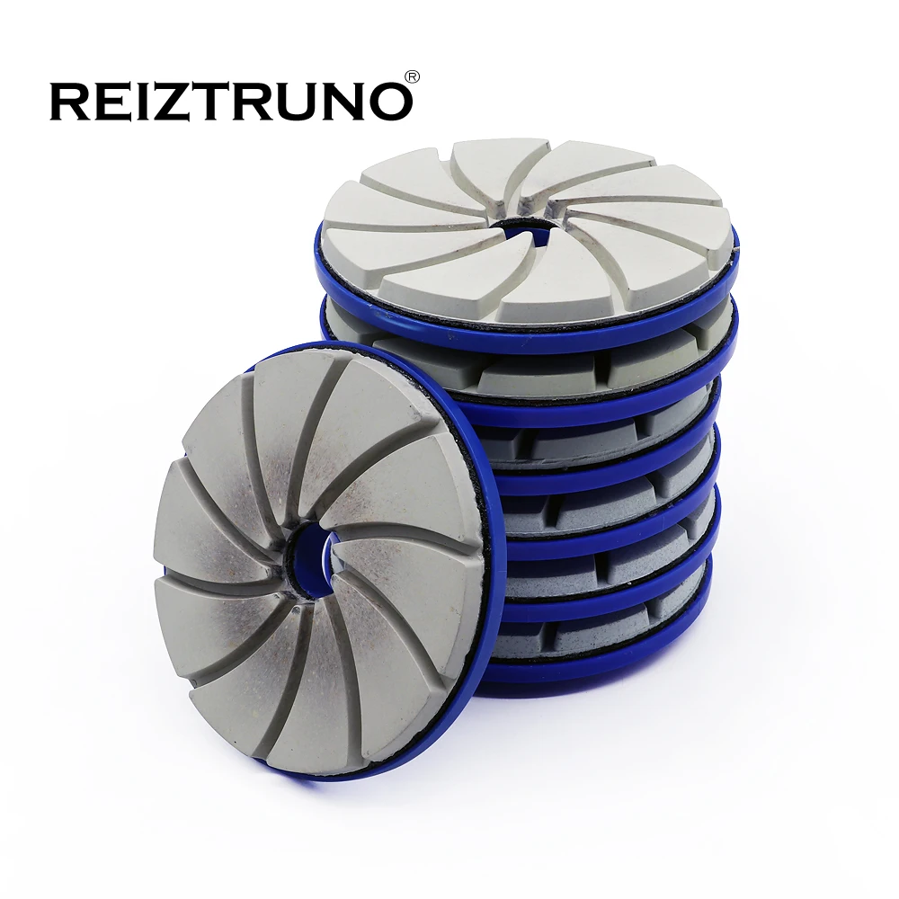 1 шт., шлифовальные колодки Reiztruno 100/125/150 мм для полировки кромок камня с прямым и скошенным краем. Насадка для блокировки улитки, для влажного использования
