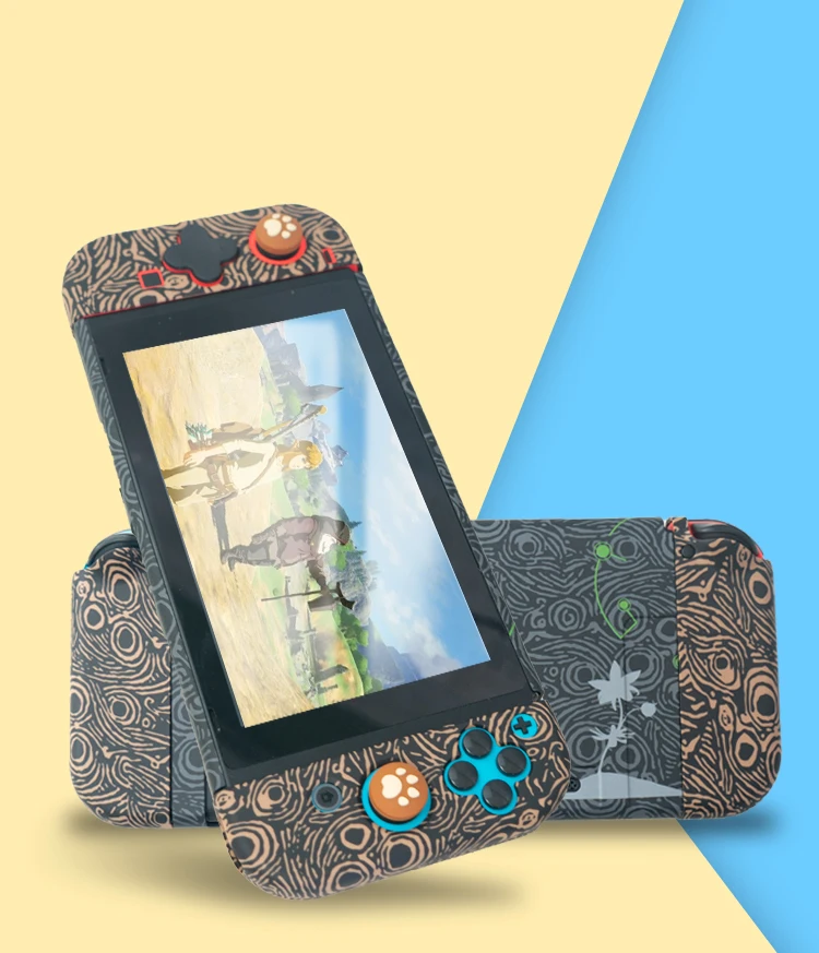 Задний Чехол для консоли Nintendo Switch защитная оболочка Zeldas Joycon чехол NS Joy Con