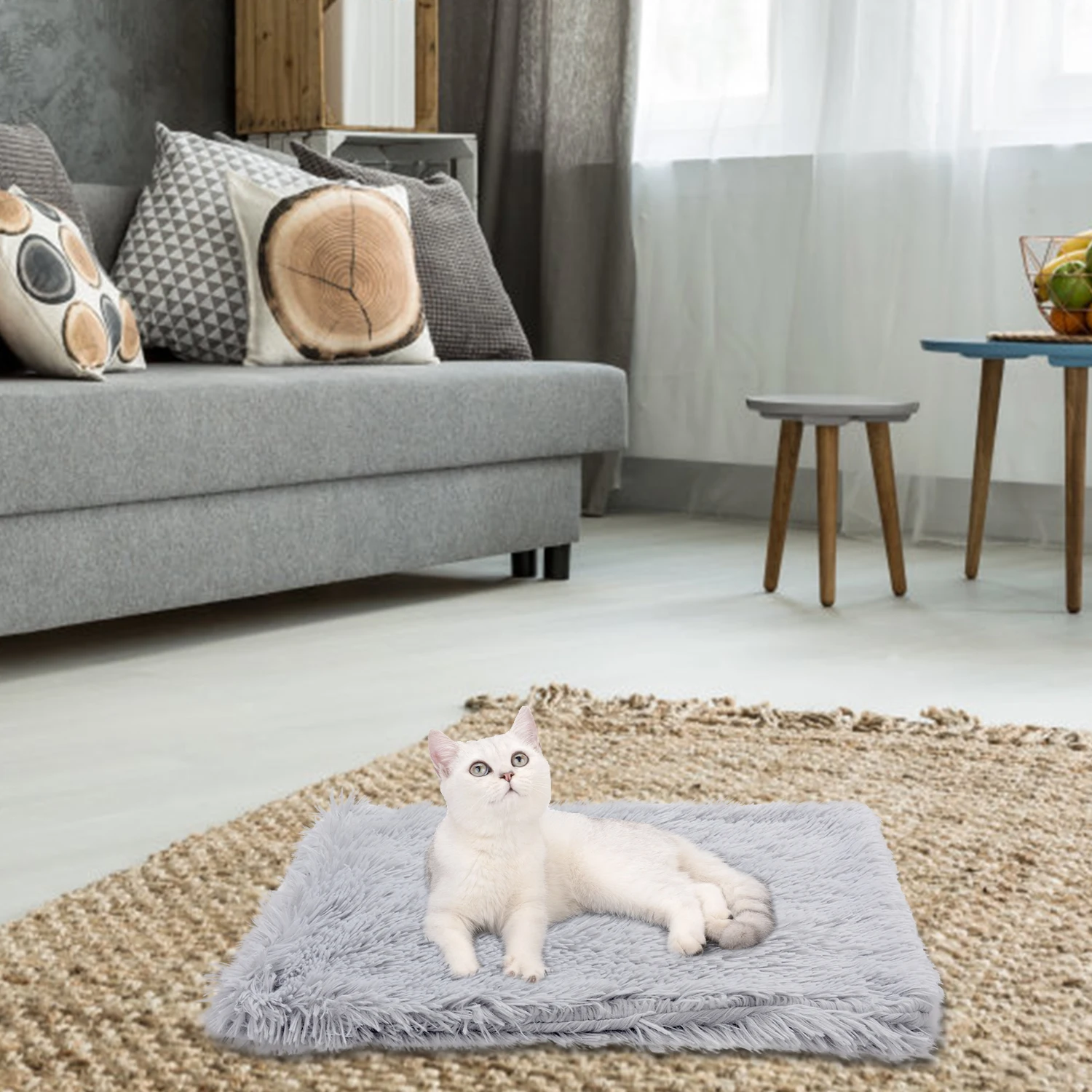 

Pet Small Blanket Soft Double-Layer Cat Throw Blanket Dog Bed Blanket For Puppy Kitten Plush Blanket Sleeping Blanket Legendog