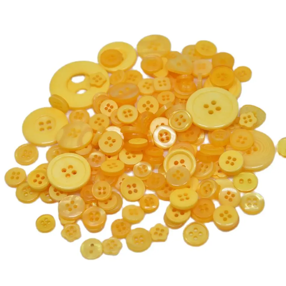 50 г Смешанные пуговицы Fashion кнопки для рукоделия и DIY Button весенние цвета