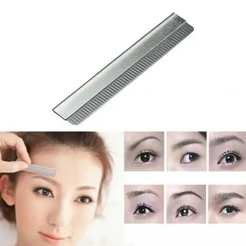 10 шт./лот Бритва для бровей Триммер формирователь бритва лезвия удаления волос