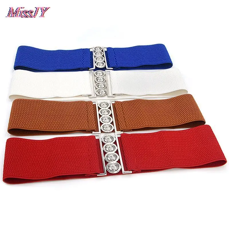 Ремень тканевый Женский серебристый с металлической пряжкой 1 шт. 11 видов стилей