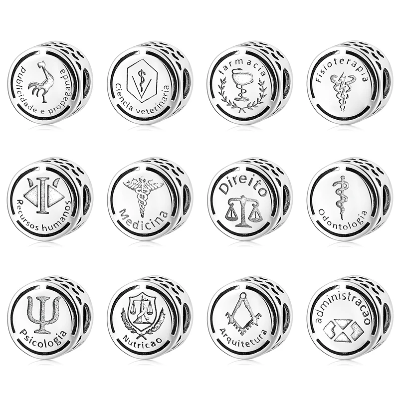 

925 стерлингового серебра символ вздремнуть, работающий на de carreira бусины для ювелирные изделия делая, подходят к оригиналу Pandora, очаровательн...