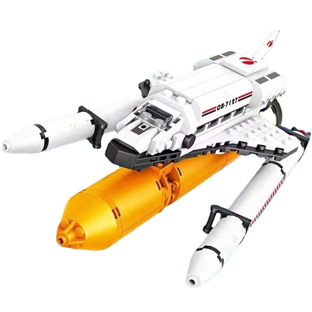 Строительные блоки для детей Космический Шаттл космическая разработка