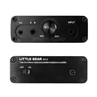 Новинка Nobsound Little Bear B4-X Портативный двойной моно вакуумный трубчатый усилитель для наушников сбалансированный BLK ламповый предусилитель мини-усилитель