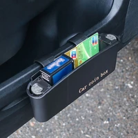 car change storage box trash bin organizer inner door handle key purse storage box phone holder container