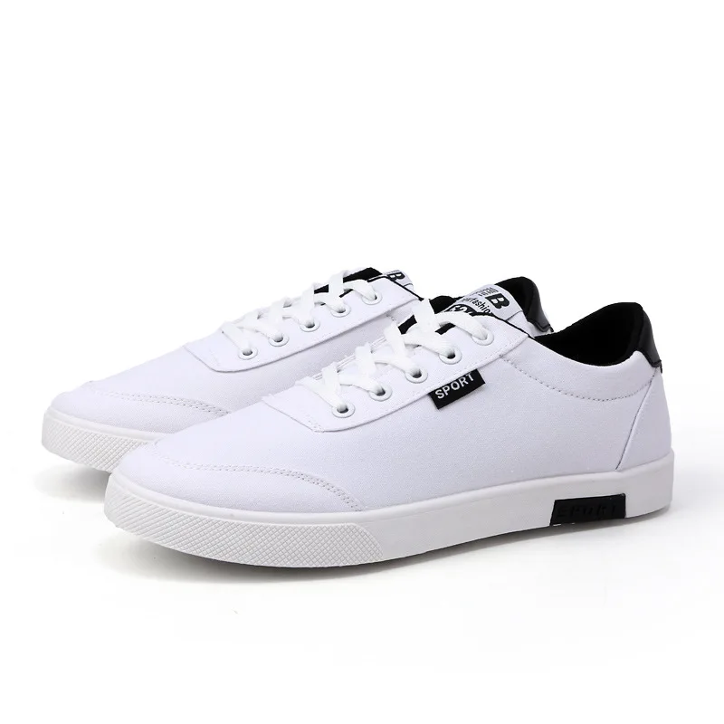 2020 Новая мужская обувь повседневная парусиновая легкая на шнуровке дышащие