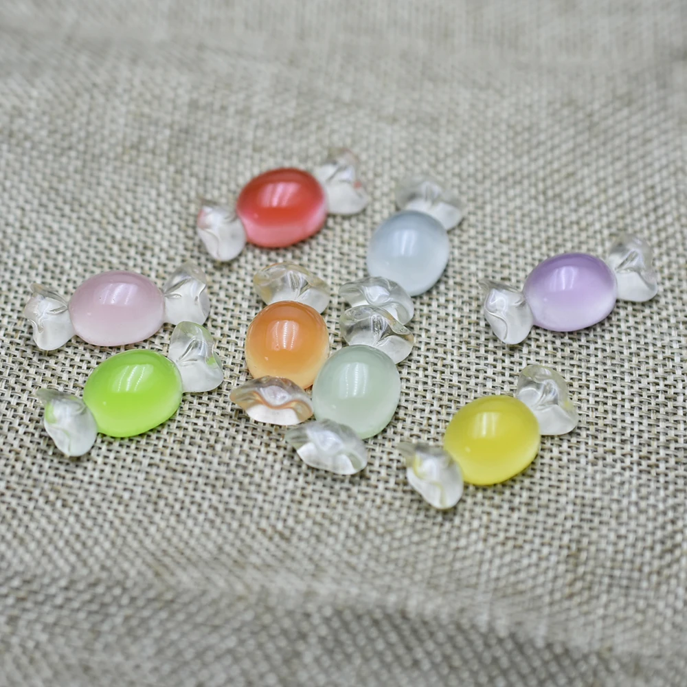 

100 шт./лот имитация плоской задней смолы прекрасные конфеты 29 мм Кабошон Украшение для скрапбукинга «сделай сам» украшение для телефона