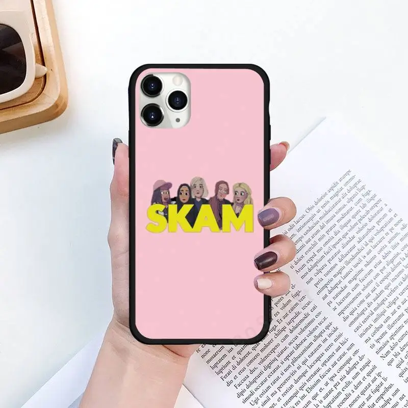 

Norwegian Tv serial Skam Phone Case for iPhone 11 12 pro XS MAX 8 7 6 6S Plus X 5S SE 2020 XR Luxury brand shell funda coque