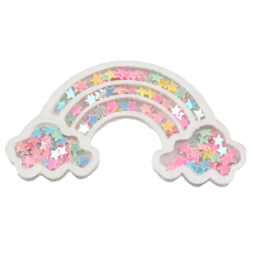 David accessories 5 шт. фруктовые конфеты рыбные блестки жидкий акриловый песок чехол для