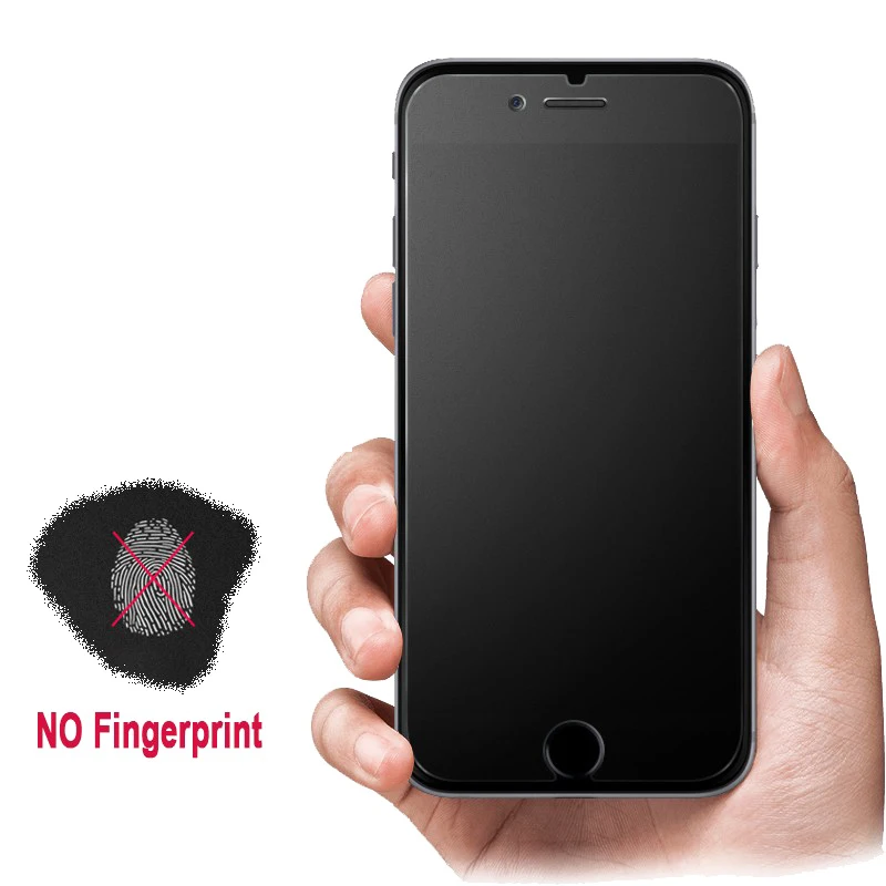 100 шт. антибликовое матовое закаленное стекло для защиты экрана iPhone 11promax/XSmax/XR/6/7/8