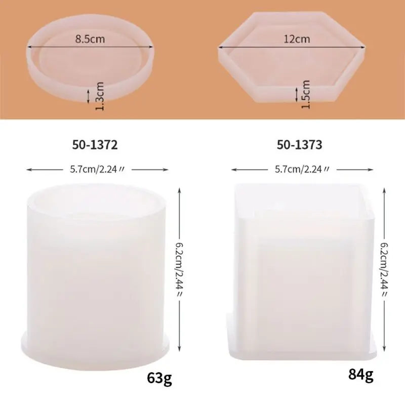 

1 Set Resin Crystal Epoxy Mold Pen Holder Coaster Pendant Casting Silicone Mould with Droppers Stirrers