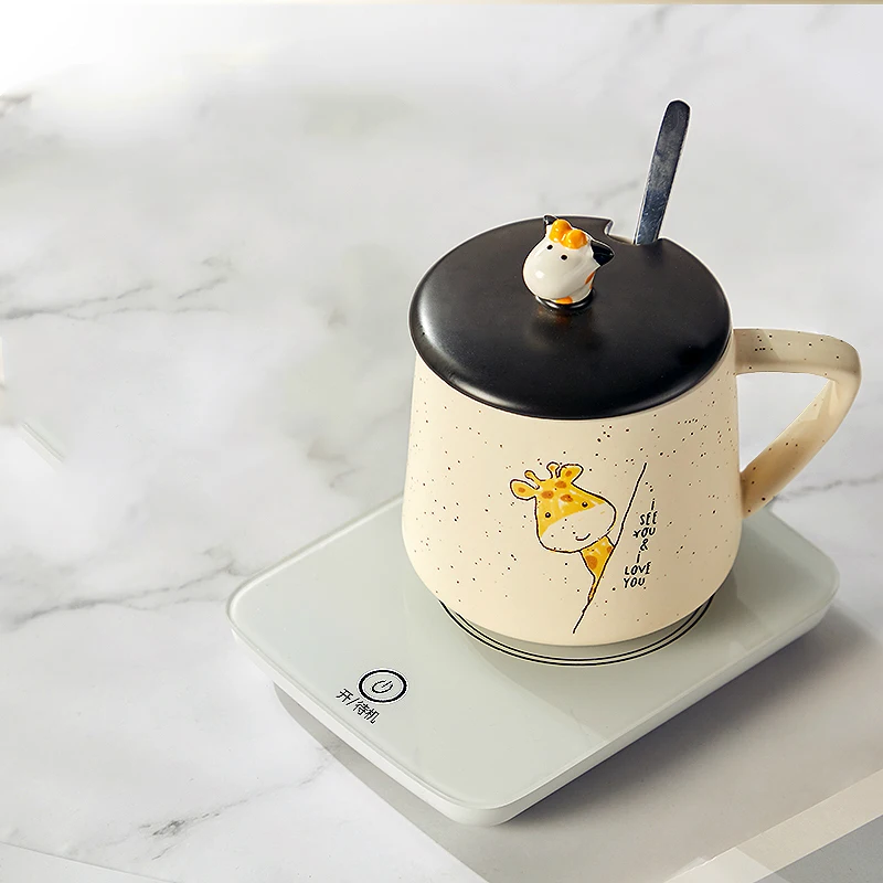 Термос с электрическим нагревом 55C термос горячей водой умный кофе молоко чай