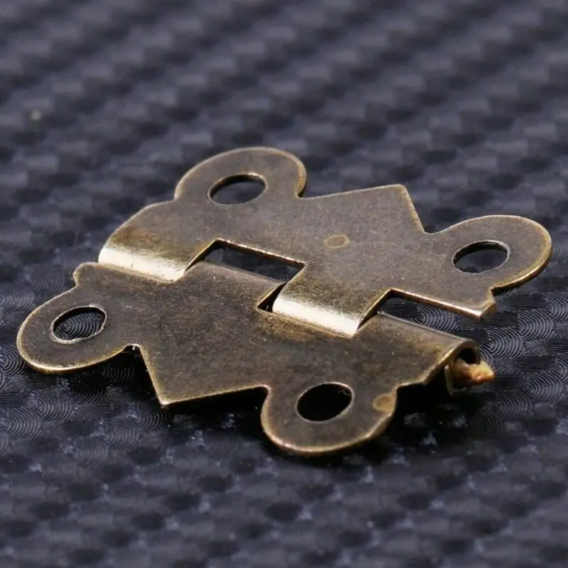 Винтажная деревянная петля 20 шт. с винтом и бабочкой железный шарнир х17 мм