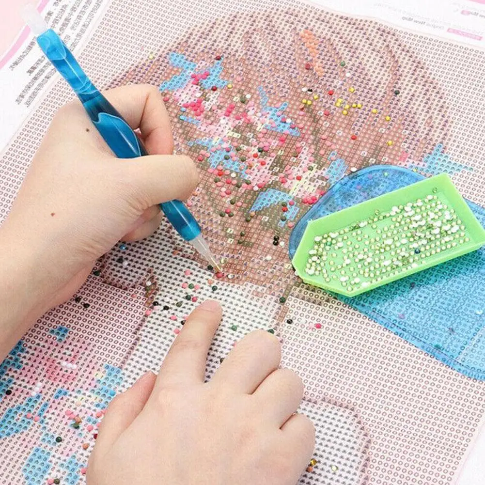 

Non-slip Sticky Pad Diy For Diamond Fixed Tray Bracket Diamond Embroidery Accessories Silicone Painting Mat Y9x7
