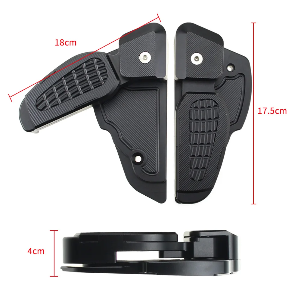 Мотоциклетные задние подставки для ног пассажирского удлинения Vespa Prima 125 150 3vie