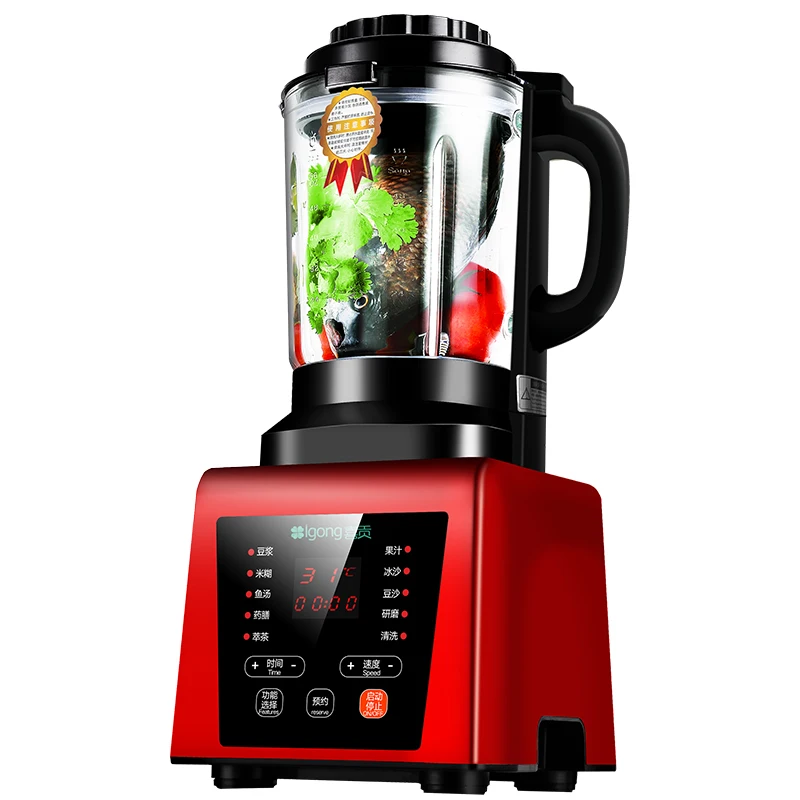 

Полностью автоматический кухонный аппарат для разбивания л, бесплатный фильтр, соевое молоко, добавка для детского питания, блендер с сенсо...