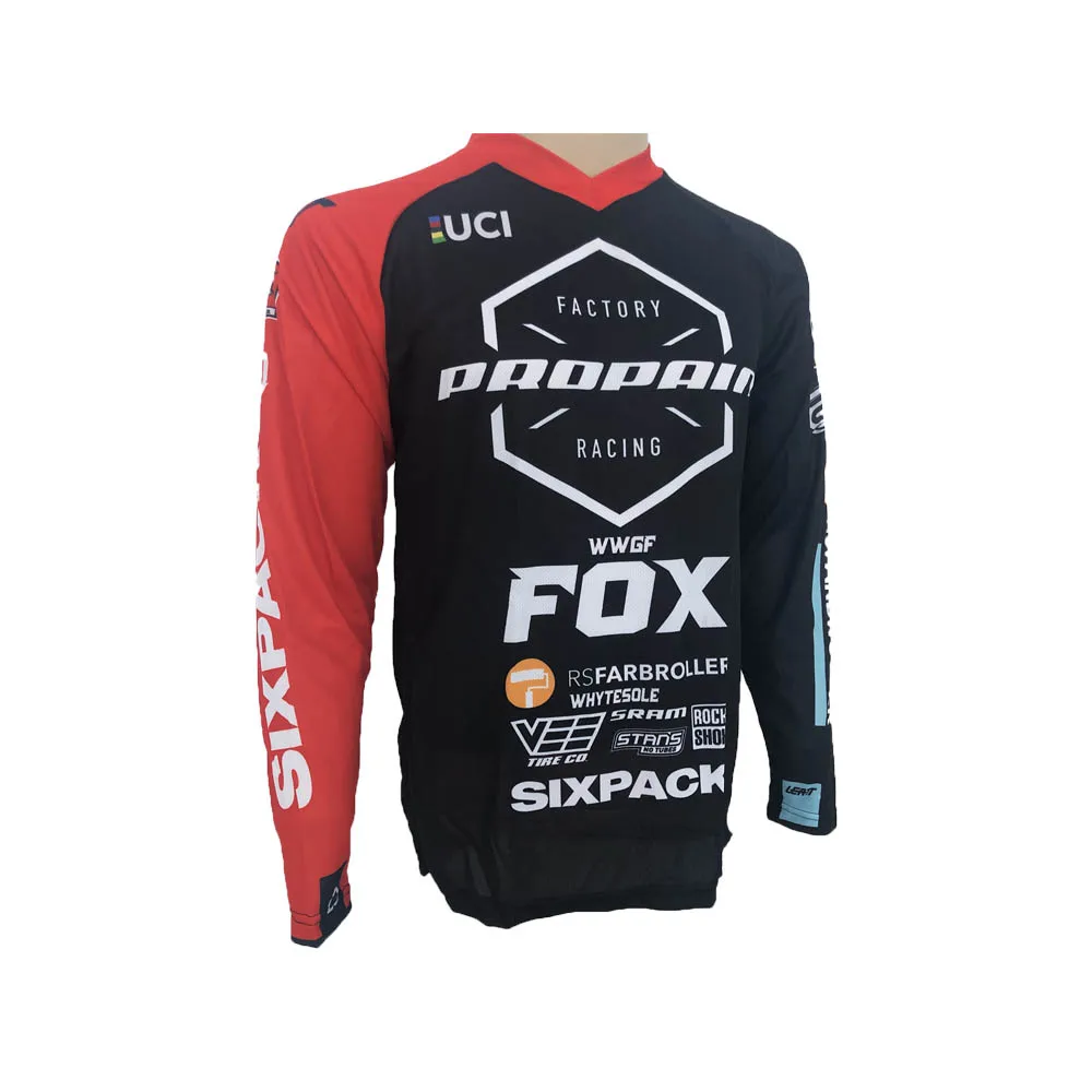 2022 team motocross jersey enduro mtb jersey bike jersey cycling downhill mx gear shirt maillot ciclismo cycling jersey