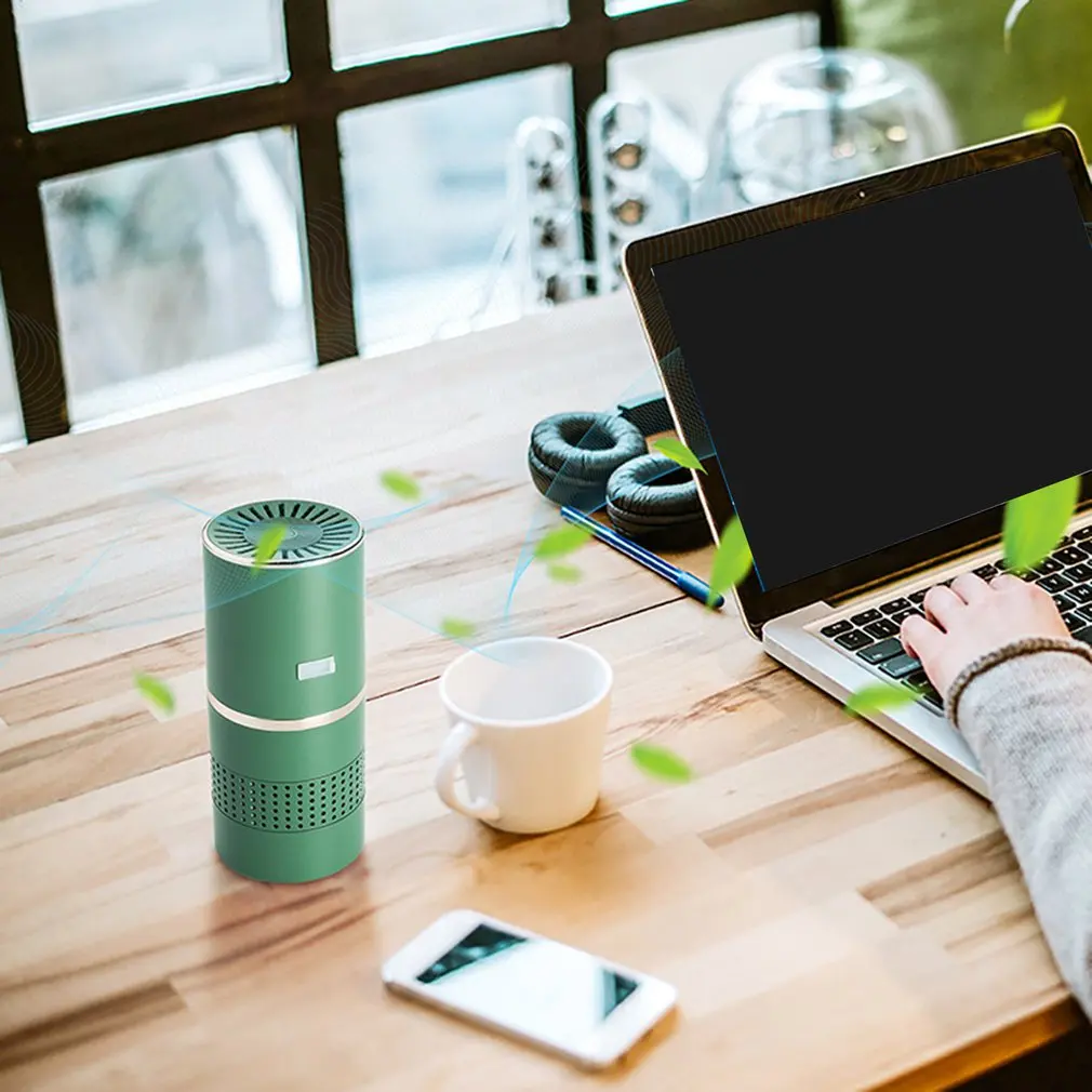 

CZ-F16 Car Air Purifier Portable Fresh Air Purifier Mini USB Air Cleaner Smoke PM2.5 Eliminator For Home Office