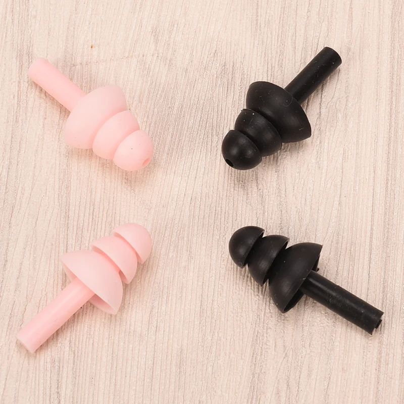 

1 Pairs Silicone Earplugs Noise Reduction Waterproof Swimming Earplugs Ear Protector Soundproof Protective Earmuffs