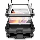 Противоударный чехол-броня Металлический Алюминиевый Чехол для мобильного телефона для iPhone 12 11 Pro XS MAX Мини XR X 7 8 6S плюс 5S SE полный защитный чехол-бампер