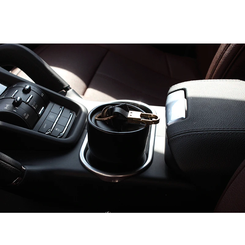 Автомобильная мусорная корзина POSSBAY удобная для автомобиля универсальная дома и