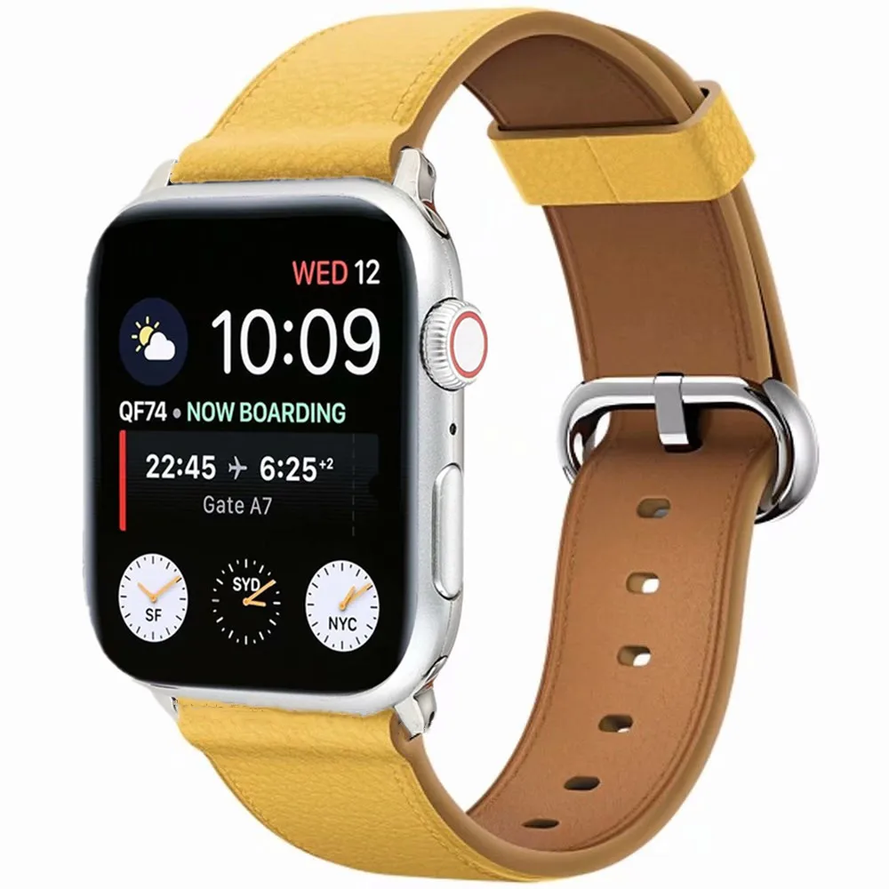 

Ремешок для часов iWatch SE7, 6, 5, 4, 3, 2, 1, 41 мм, 45 мм, с классической пряжкой, 42 мм, 38 мм, 40 мм, 44 мм