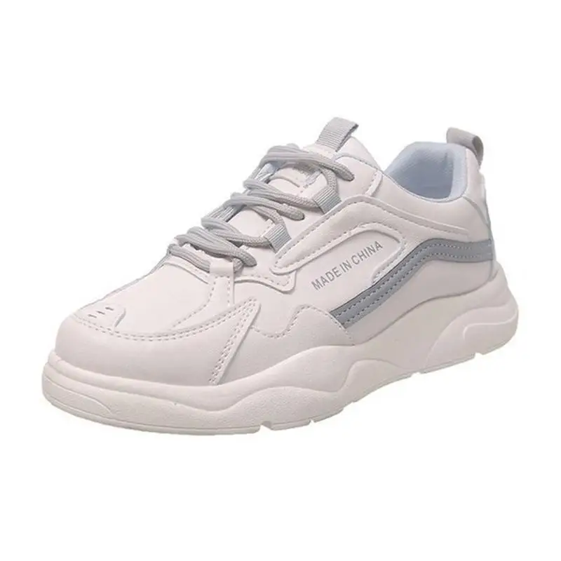 

Platform Sneakers Women's Sports Shoes Woman Flats White Ladies Shoes 2021 Casual Summer Sneakers Woman Fashion Tennis Female 40