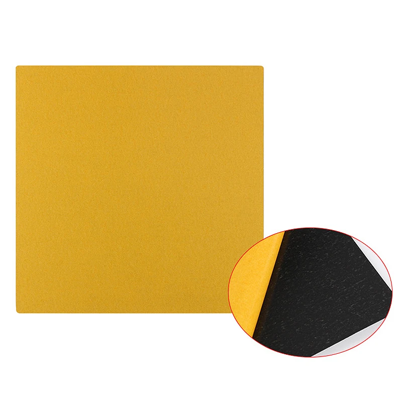 3D сборки с печатной поверхностью 3d принтер Тепло Кровать наклейка для платформы