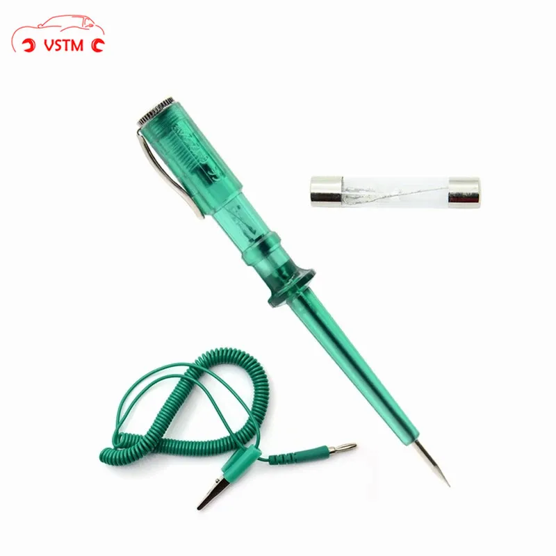 

New Car Accessories Circuit Tester DC 6V 12V 24V Voltage Auto Vehicle Gauge Test Light Measuring Pen DC Tester