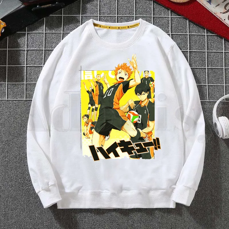

Oya Oya Oya Haikyuu Kuroo Funny Anime Graphic Hoodies Sweatshirt Print Trend Mens Clothes Hip-Hop Male Crewneck Hoodies Men