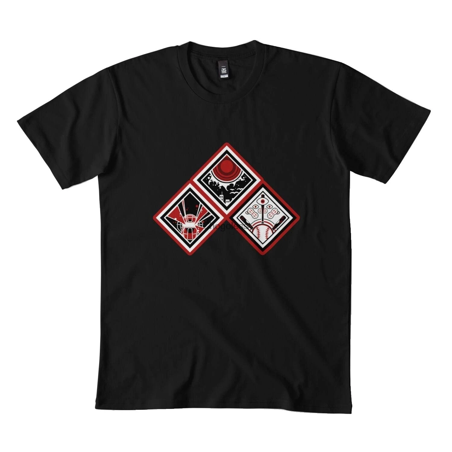 

The Diamond Blaseball DMN t-Shirt bl Black