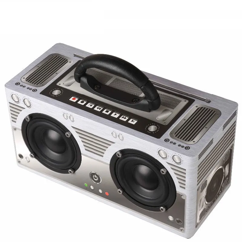 

Bluetooth Speaker Portable Outdoor Wood Wireless Speaker Subwoofer Stereo Support Hands-free Call TF Card