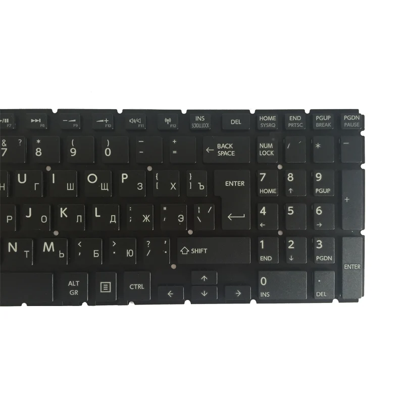 Новая русская клавиатура для ноутбука Toshiba Satellite радиус P55W P55W-B P55W-B5224 P55W-B5220 RU