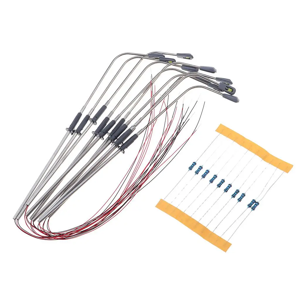 

10 шт./комплект, миниатюрные уличные фонари 12-24 В