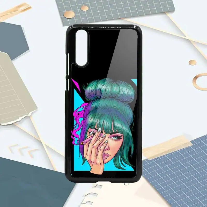 

Sexy girl evil cool cartoon Phone Case PC For Samsung galaxy S note 8 9 20 10 e lite2019 plus pro ultra