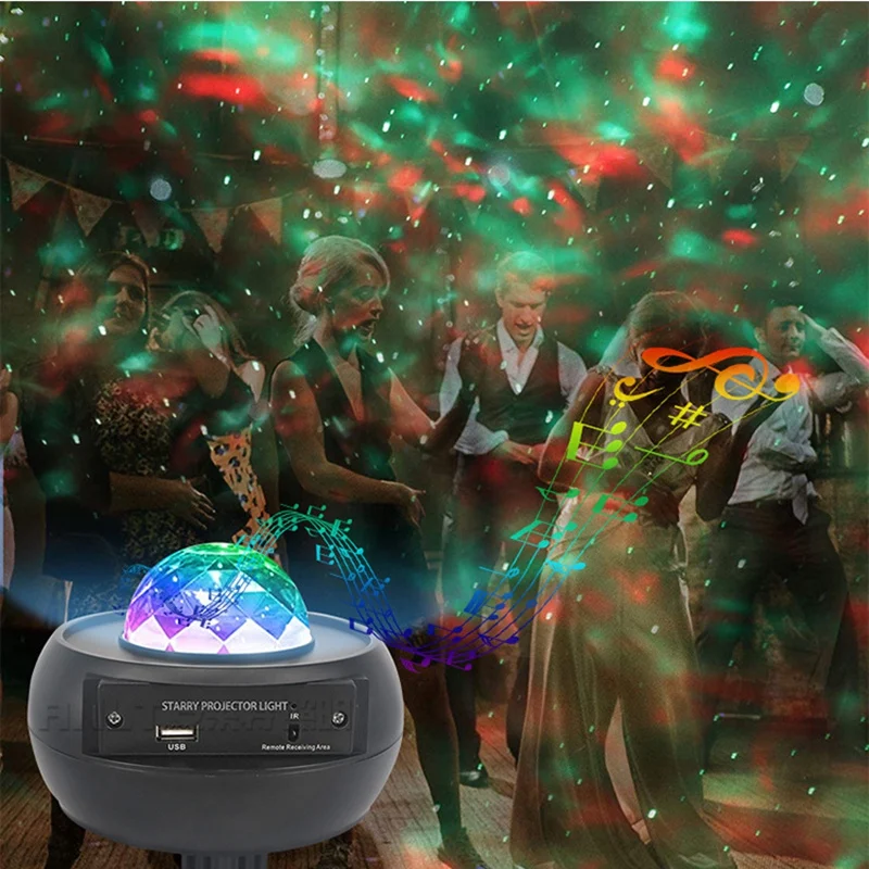 

Star Projector Night Light ,LED Starry Sky Projection Lamp with Remote Control 10 Colors Changing Suitable for Party