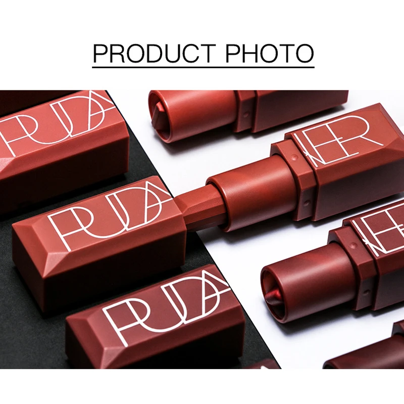 Губная помада матовая Водонепроницаемая бархатная губная сексуальные красные