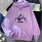Толстовки с капюшоном в стиле аниме, монстр, мусум, не Iru Nichijou, свободная флисовая толстовка, женские зимние топы, крутые Мультяшные свитера рачонки для подростков