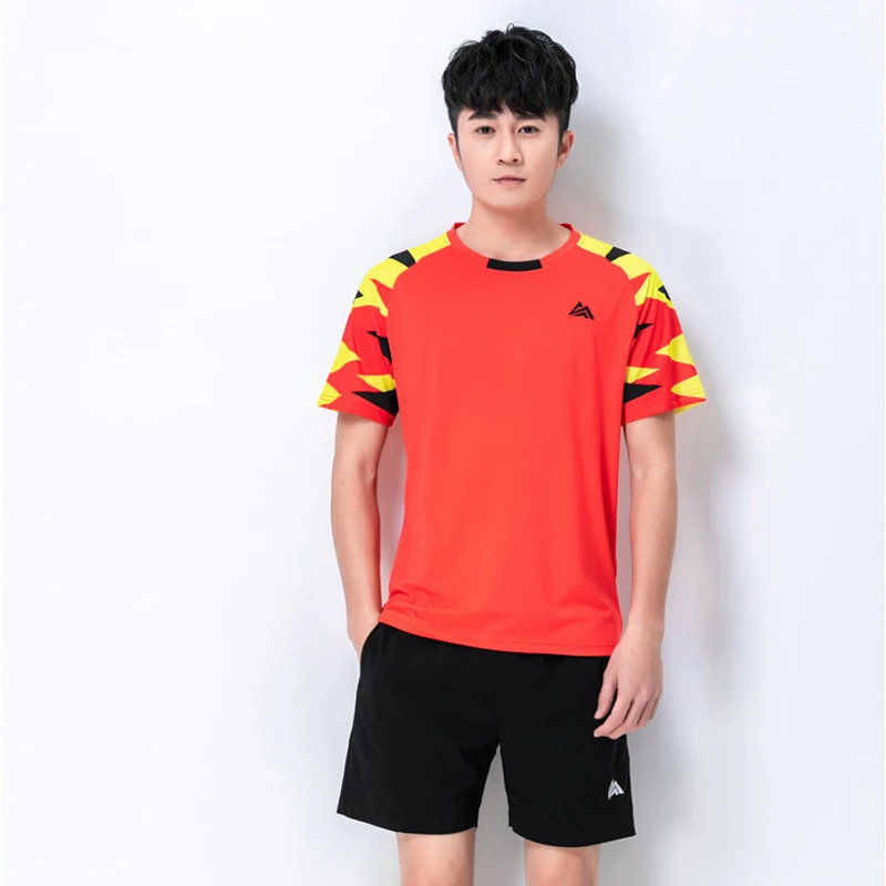 Рубашки для бадминтона команда чемпионов мира Турнирная одежда мужчин дышащая