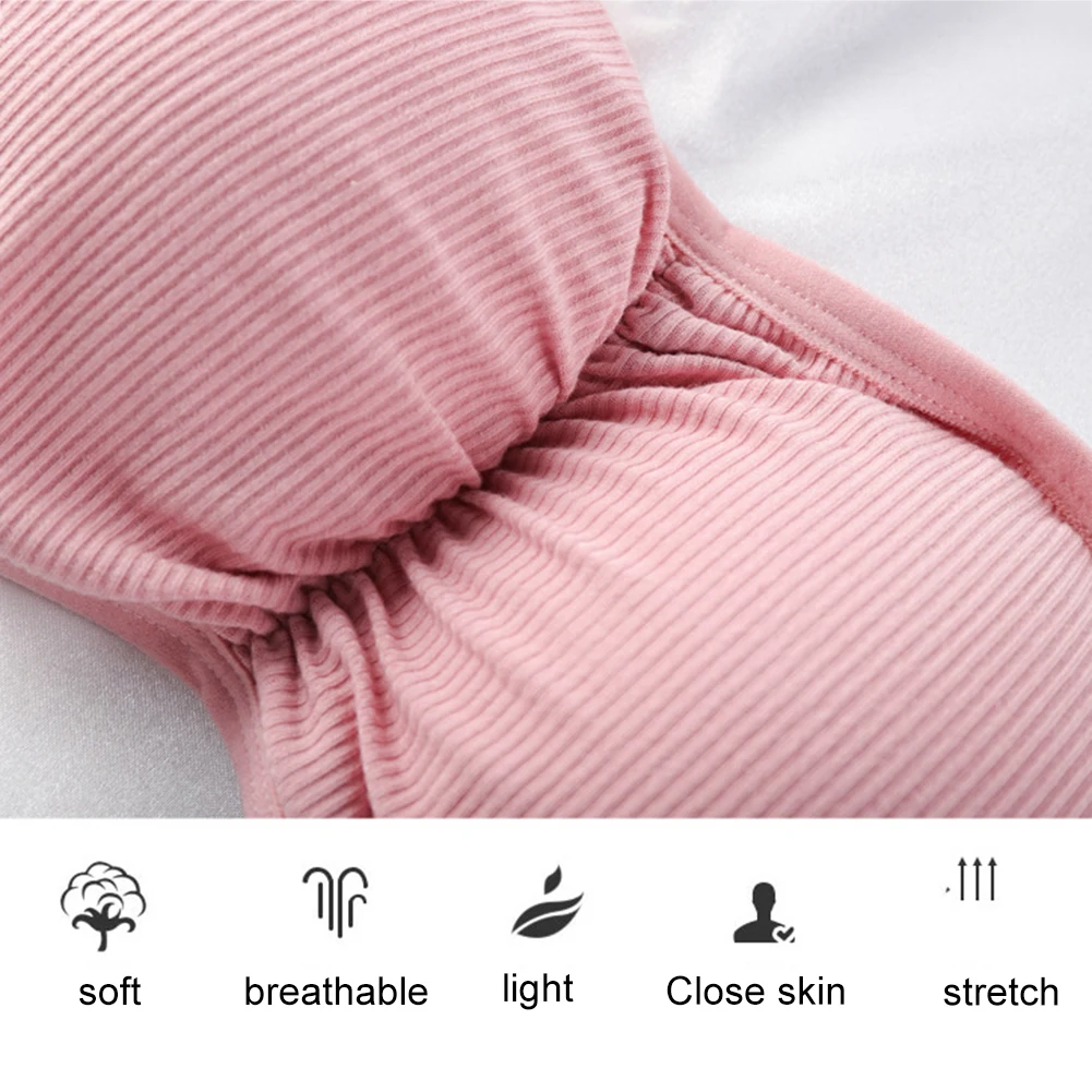 Сплошной цвет женский сексуальный без бретелек Спортивный Повседневный полый