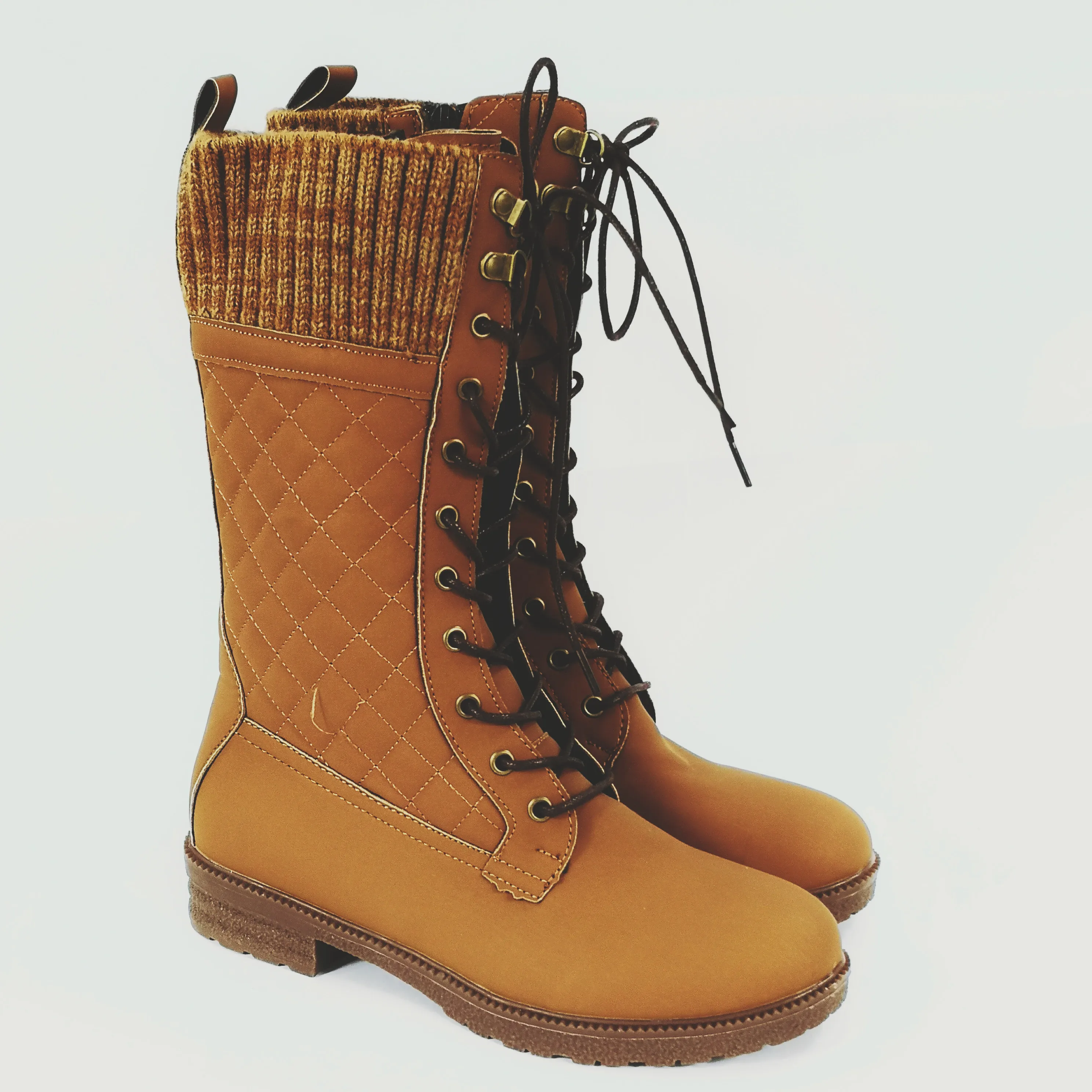 

Women Boots Winter Shoes Women Platform Thick Plush Warm Waterproof High Snow Boots Botas Mujer Size 35-43