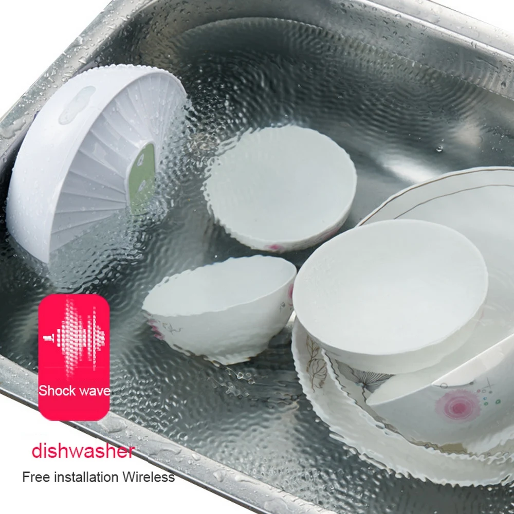 Портативный Ультразвуковой очиститель для раковины посудомоечная машина