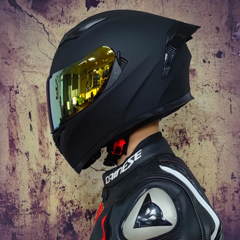 Полный гоночный шлем DOT серии Capacete Casco Мотоцикл Персональный угловой мотокросс