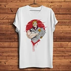 Забавная Мужская футболка с аниме Семь смертных грехов, летняя белая Повседневная футболка унисекс с коротким рукавом, крутая уличная одежда для манги