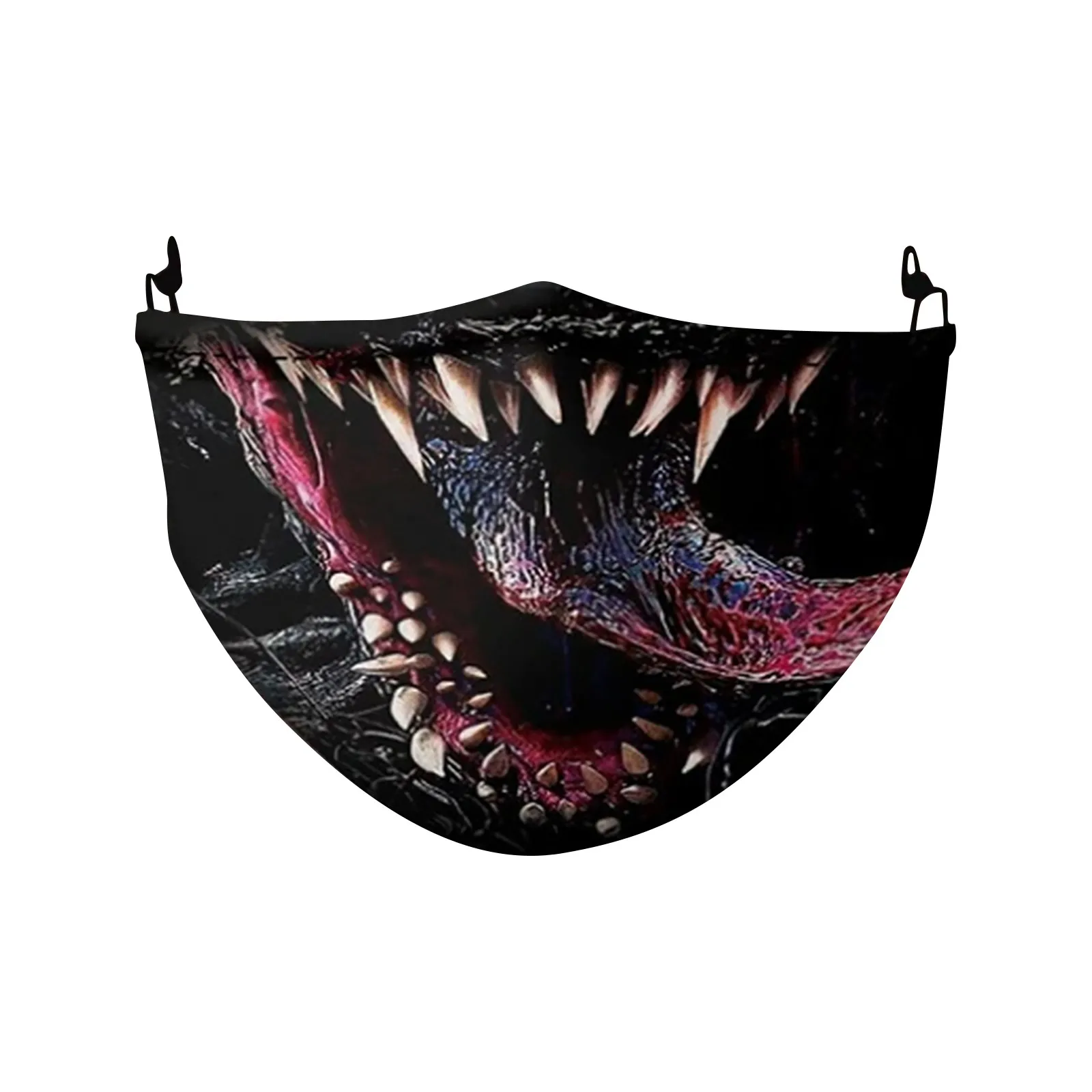 Страшная забавная ужасная маска для лица на Хэллоуин многоразовые маски
