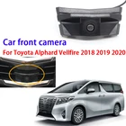 Автомобильная камера CCD с логотипом переднего вида для Toyota Alphard Vellfire 2018 2019 2020, водонепроницаемая HD камера ночного видения + высокое качество